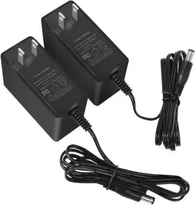 Smooth-elec Stq-12v-2a Smotecq 12v 2a Power Supply Ac Adapter 2 Pack 100-240v To Dc 12 Volt Transfo