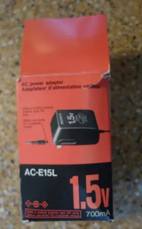 AC-E15L SONY Adapter Power Supply Charger Riginal