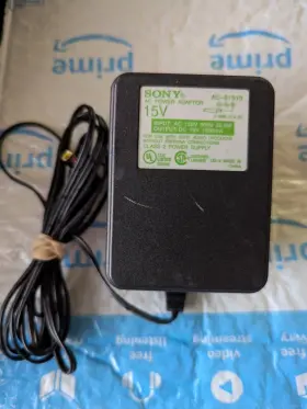 AC-S1510 SONY Mini Disc Desktop Power Adapter