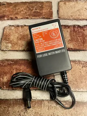 Sony Ma8931 Ac Power Supply Adapter Ac-t1 For Use With Map-t1 Dc 9v/ac 120v