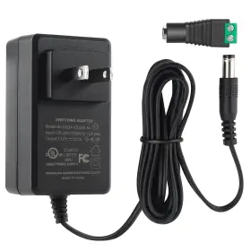 Soshine 756593830943 12v Ac/dc Adapter 2a 24w - Ac 100-240v To Dc 12 V2a Transformers For Led Stri Soshine 756593830943 12v Ac/dc Adapter 2a 24w - Ac 100-240v To Dc 12 V2a Transformers For Led Stri