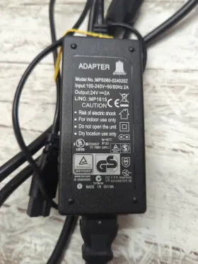 Spearpower 753263735133 2-prong 24v Ac/dc Adapter Charger Mps060-024020z Used