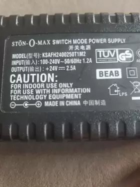 YU2425 STON-O-MAX Switch Power Supply Adapter #3