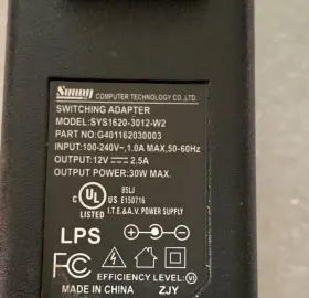 G401162030003 SUNNY Power Adapter #2