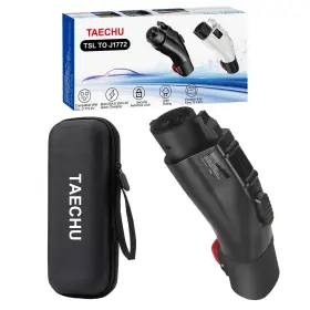Taechu Jts-1 Tesla To J1772 Adapter Max 60 Amp And 250v Only For Ev Charging Taechu Jts-1 Tesla To J1772 Adapter Max 60 Amp And 250v Only For Ev Charging