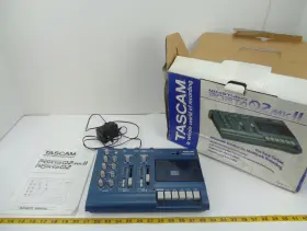 Tascam 043774014477 Ministudio Porta 02 Mk Ii Headphone Jack Multitrack Recording Blue