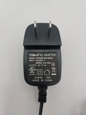 Teka Teka009-0901000uk Ac Adapter Model 9v 1a