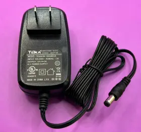 Teka Teka036-1203000uk Genuine Ac Power Adapter 12v 1.5a For Portable Dvd Player