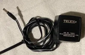 730092 TELEX Volt Power Supply Plug Cable Cat