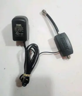 Terk Ku1b-090-1000d Ac/dc Adapter 9v Tva-500 6ft Black F-type Male