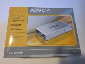 Thomson 631069602005 New Canopus Advc-55 Video Converter Open Box Missing Power Adapter Thomson 631069602005 New Canopus Advc-55 Video Converter Open Box Missing Power Adapter