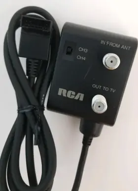 Thomson Crf030 Rca Antenna Adapter Ch3 Ch4 8.8v 50ma A/v In