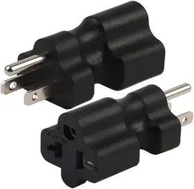 HC-BSVL-U3C0 TOPTEKITS Household Ac Plug Blade Adapter Power