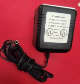 ZD-12010500 TRANSFORMER Ac Power Supply Adapter