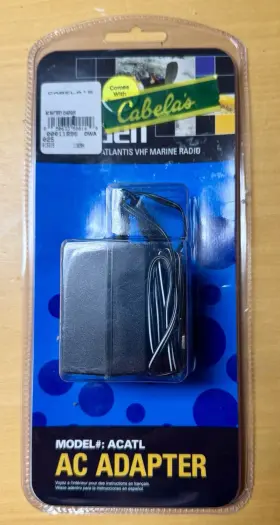 Uniden 050633500149 Ac Adapter Model Acatl Atlantis Vhf Marine Radio President Ltd925