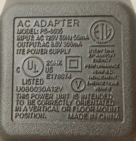 PS-003S UNIDEN Adapter #3