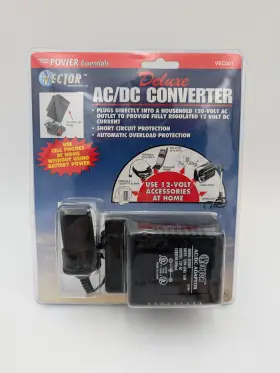 Vector 617977000010 New Deluxe Ac/dc Converter 120 Volt Ac To 12 Dc - Vec001