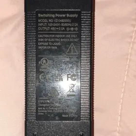 Vzzon Vz-0482000u 48v 2a Ac/dc Adapter Black Us Plug 2.5mm Jack Male Vzzon Vz-0482000u 48v 2a Ac/dc Adapter Black Us Plug 2.5mm Jack Male