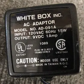AD-091A WHITE BOX Ac Adaptor Power Supply #2