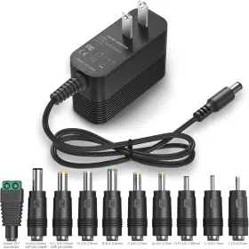 Xhuchinmal 313051060078 12v Power Supply Ac Adapter 12 Volt Charger Universal For Dc