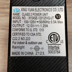 XY24S-120125VQ-UT XING YUAN ELECTRONICS Power Unit Raintight #2