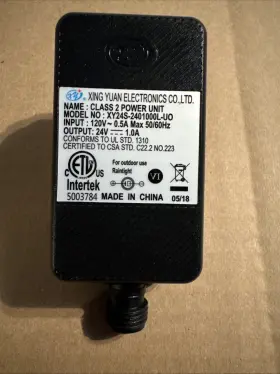 Xing Yuan Xy24s-2401000l-uo 24v 1.0a Power Adapter For Decorative Lighting