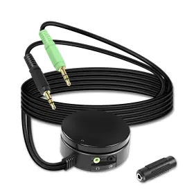 Xmsjsiy As-0021 Computer Speakers Headphones Audio Switch Volume Control Converter Over 3.5mm