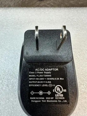 YLJXA-T200045 YINLI ELECTRONICS Ac Adaptor Voltage