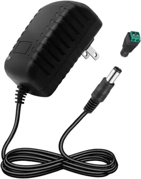 Yoofone 12v2a-bk 12v 2a Power Supply Adapter 100-240v 50-60hz Ac To Dc Converter With 5.5x2.5mm P