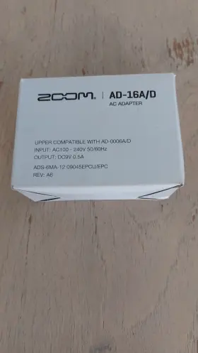 Zoom Ad16ad Ad-16a/d Ac Adapter