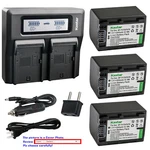 Kastar Battery Lcd Fast Dual Charger For Fv70 Sony Hdr-cx330e Hdrcx350 Hdr-cx360. Fixed Price $25.99.