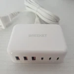 6 Port Fast Charger Station Usb C Pd 20w Multi Device Charging Hub A Qc. Fixed Price $21.99.