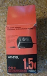 Sony Ac-e15l 1.5v 700ma Ac Adapter Power Supply Charger W/original Packaging. Fixed Price $18.99.