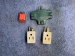 Lot Of Eagle & Ace Indoor/outdoor Adapter Electrical Outlet 15a 3-way. Fixed Price $17.95.
