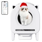 Pawstastic Self Cleaning Litter Box, 68 L Automatic Cat Box. Fixed Price $247.00.