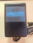 Sony 1-475-623-11 Transformer, 220v Input -dc 4.5v 500ma Output. Fixed Price $38.50.