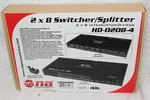 Nipponamerica 2 X 8 Switcher/splitter Hd-0208-4 Hdmi Support 3d 4k. Fixed Price $64.69.