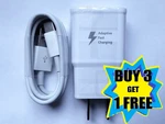 Adaptive Fast Charging Type C Cable + Wall Charger Adapter Usb-c Cord 9v 1.67a. Fixed Price $11.09.