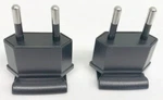 2x Europe Eu Clip Plug-in Adapter For Cisco Linksys Pa100 Power Supply. Fixed Price $7.99.