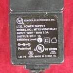 Leader Electronics Ite Power Supply Mt12-y090100-a1 9v Input 110 Volt. Fixed Price $5.99.