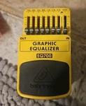 Behringer Eq700 7-band Ultimate Graphic Equalizer Pedal Untested (as -is).. Fixed Price $98.00.