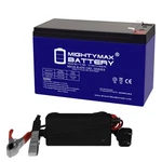 Mighty Max 12v 7ah Gel F1 Battery Replaces Altronix Smp5pmp16cb + Charger. Fixed Price $39.99.