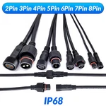 2pin - 8pin Waterproof Electrical Cable Wire Connector Joint Power Plug Socket. Fixed Price $88.41.