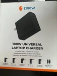 Einova 100w Universal Laptop Charger-usb-c Gan Power Adapter 1418. Fixed Price $39.00.