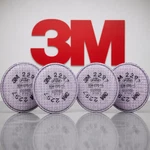 Two 2pks 3m P100 Advance Particulate Filter Replacement 2297 Exp 9/28 12z. Fixed Price $12.94.