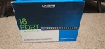 Linksys Lgs116p , 16-port (8 Port Poe+) Gigabit Business Network Switch (80w). Fixed Price $56.00.