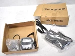 Magnum Electronic Bike Pedals & Replacement Parts W Power Supply Charger. Fixed Price $89.99.
