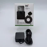 New In Box Bti 45w Type C Ac Adapter Black. Fixed Price $24.98.