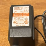 Genuine Oem Sony Ac-t127 Ac Adapter Power Supply Output 9v 200 Ma Ac-t120 V. Fixed Price $19.99.