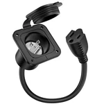 Bumbee 15 Amp Ac Port Plug - 125v Power Inlet Socket With 18 Inch Extension C.... Fixed Price $25.91.